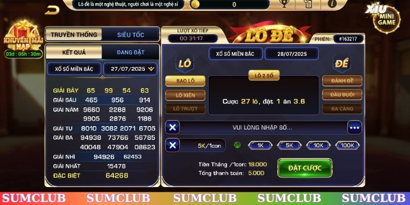 Lý do khiến xổ số SUMCLUB được yêu thích